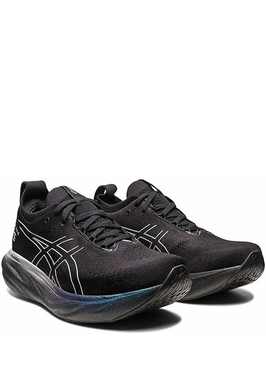 Asiccss Gel Nimbus 25 PLATINUM BLACK