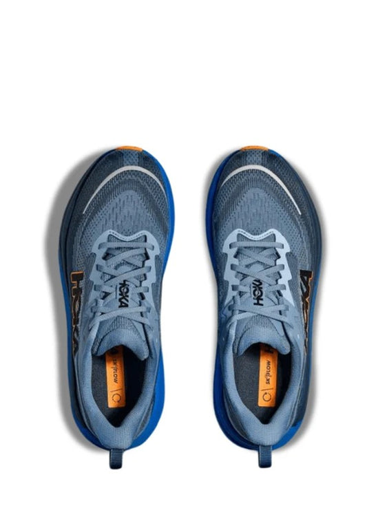 Hoka Skyflow Wide in DownpourThunder Cloud