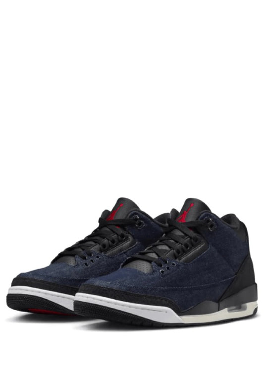 Nikee Leviis x Air Jordan 3 Retro Indigo MenTrack 658