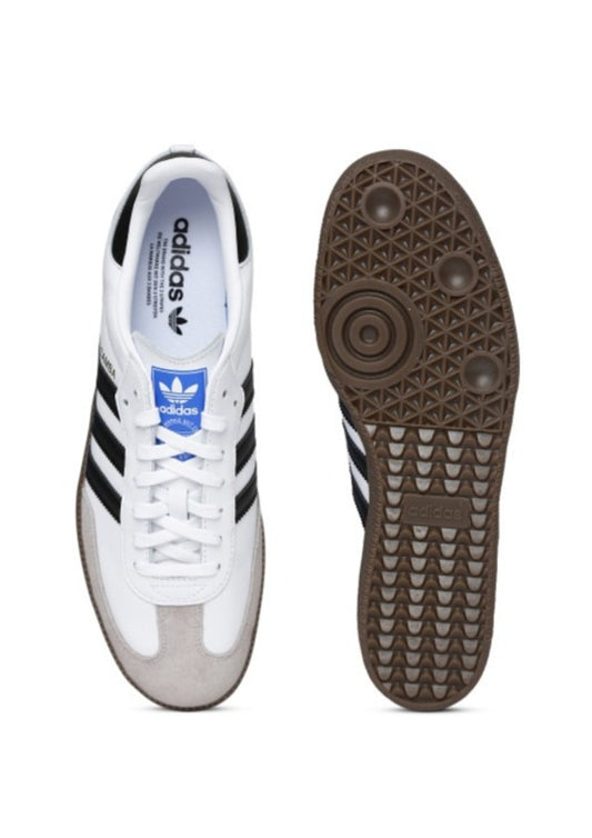 Adiddass Samba OG White Black 1222