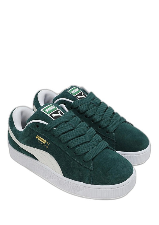 Pum.a suede xl hairy green white 217