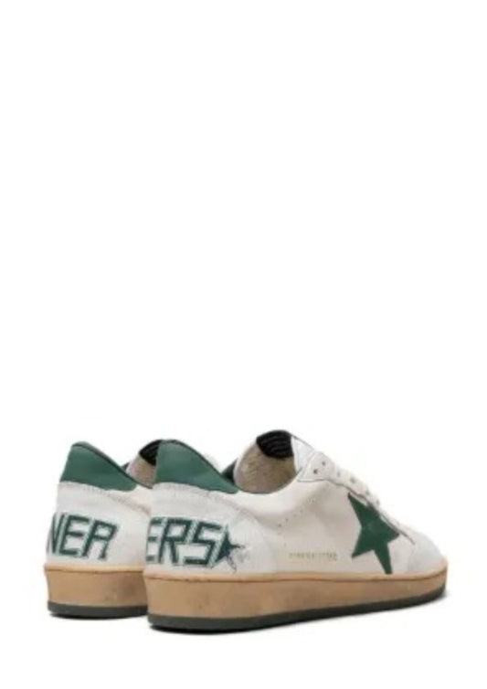 Golden Goose Ballstar WhiteGreen Sneakers