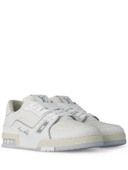 Louiis vuitton trainer sneaker white signature Premium