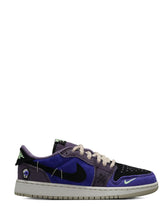 AIR JORDAN RETRO 1 LOW OG ZION WILLIAMSON REGENCY PURPLE AND DARK RAISIN