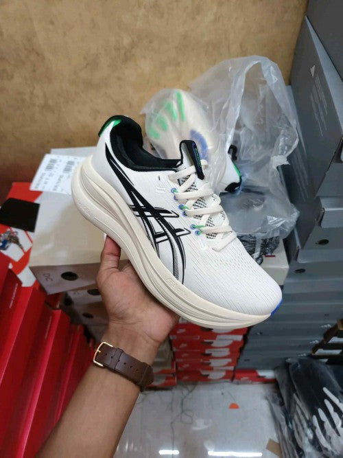 Asicss gel-nimbus 28 white running 622