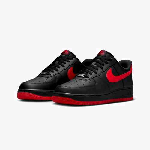 Nikee Airforce 1 Low 07 University Red Black