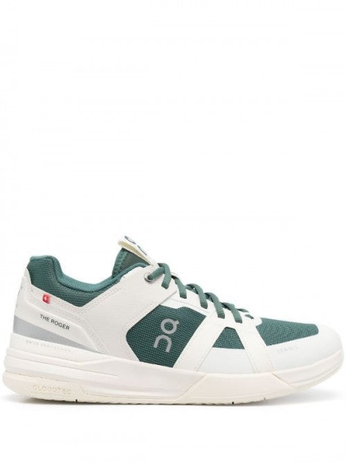 On Running The Roger Clubhouse Pro White Green fix