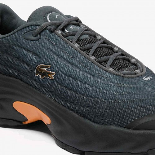 Lacostee Spinor Dark Gray and Orange