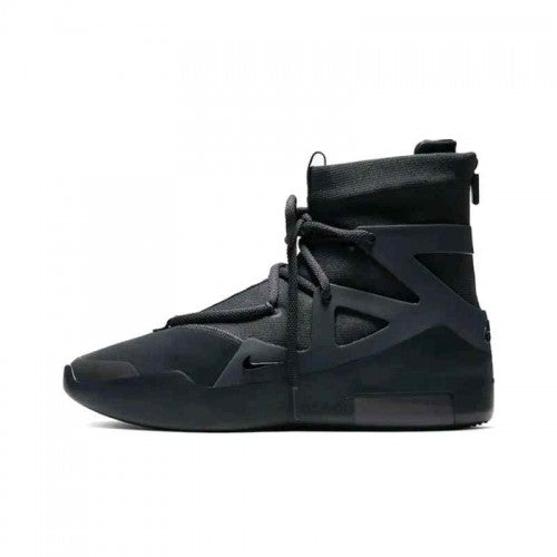 Nikee Air Fear of God 1 Triple Black High Top
