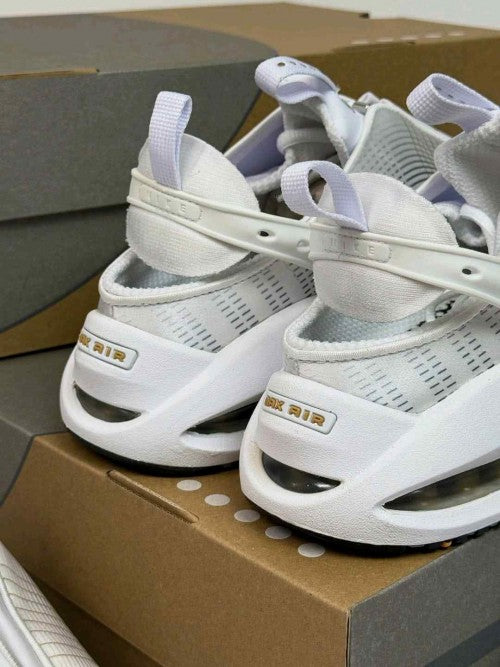 Nikee Airmax Craze White Metallic Gold 5018