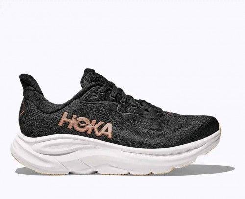 Hoka Clifton 10 Black Rose Gold