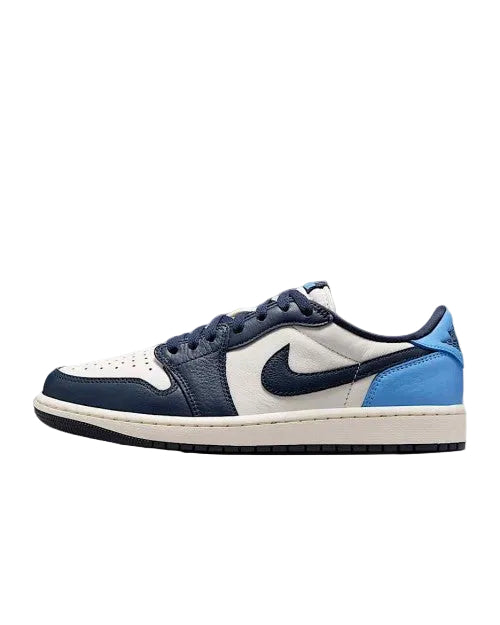 Nikee Air Jordan 1 Low Obsidian Blue Semi UA