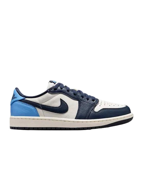 Nikee Air Jordan 1 Low Obsidian Blue Semi UA