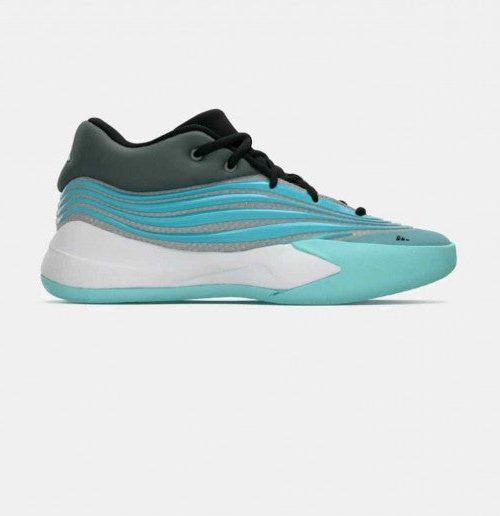 Adidass Dame X Older Kids (GS)Flash AquaCore BlackGrey331
