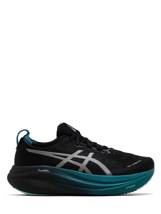 asicsss gel nimbus 27 black greenasicsss gel nimbus 27 black green