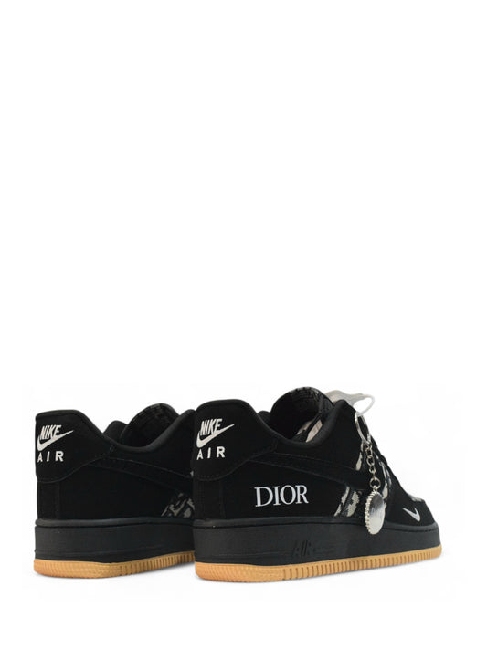 nikee airforce 1 low dioorr black