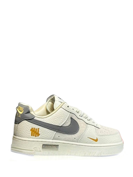 Nikee Airforce 1 Low X Undefeated Custom Beige 1209