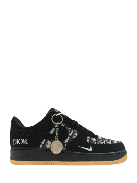 Nikee Airforce 1 Low Diorr Black