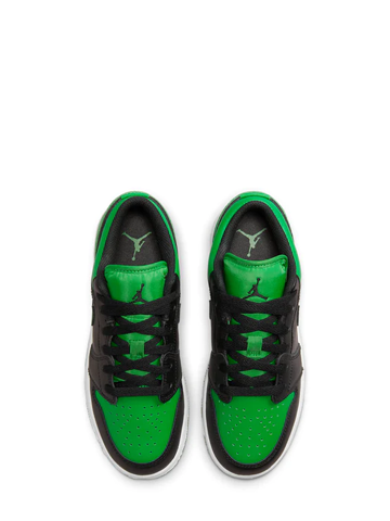 Nikee Air Jordan Low Black Lucky Green