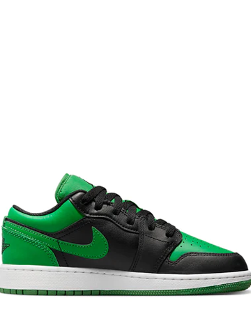 Jordan RETRO 1 Low Black Lucky Green