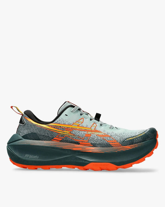 Asicss Trabuco Max 4 Trail Cold Moss Nova Orange 1094