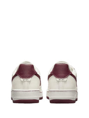 air force 1 07 low white dark red x supreme x the north face