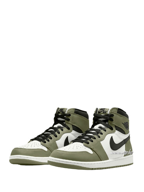 NIKE AIR JORDAN 1 HIGH MEDIUM OLIVE SEMI UA