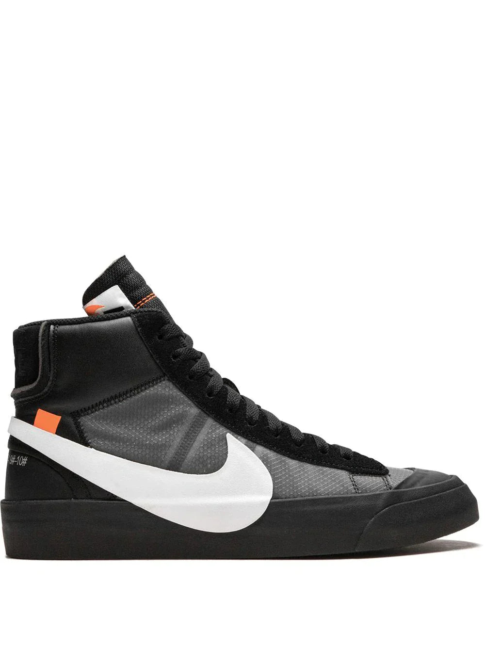 nike blazer mid x off white BLACK