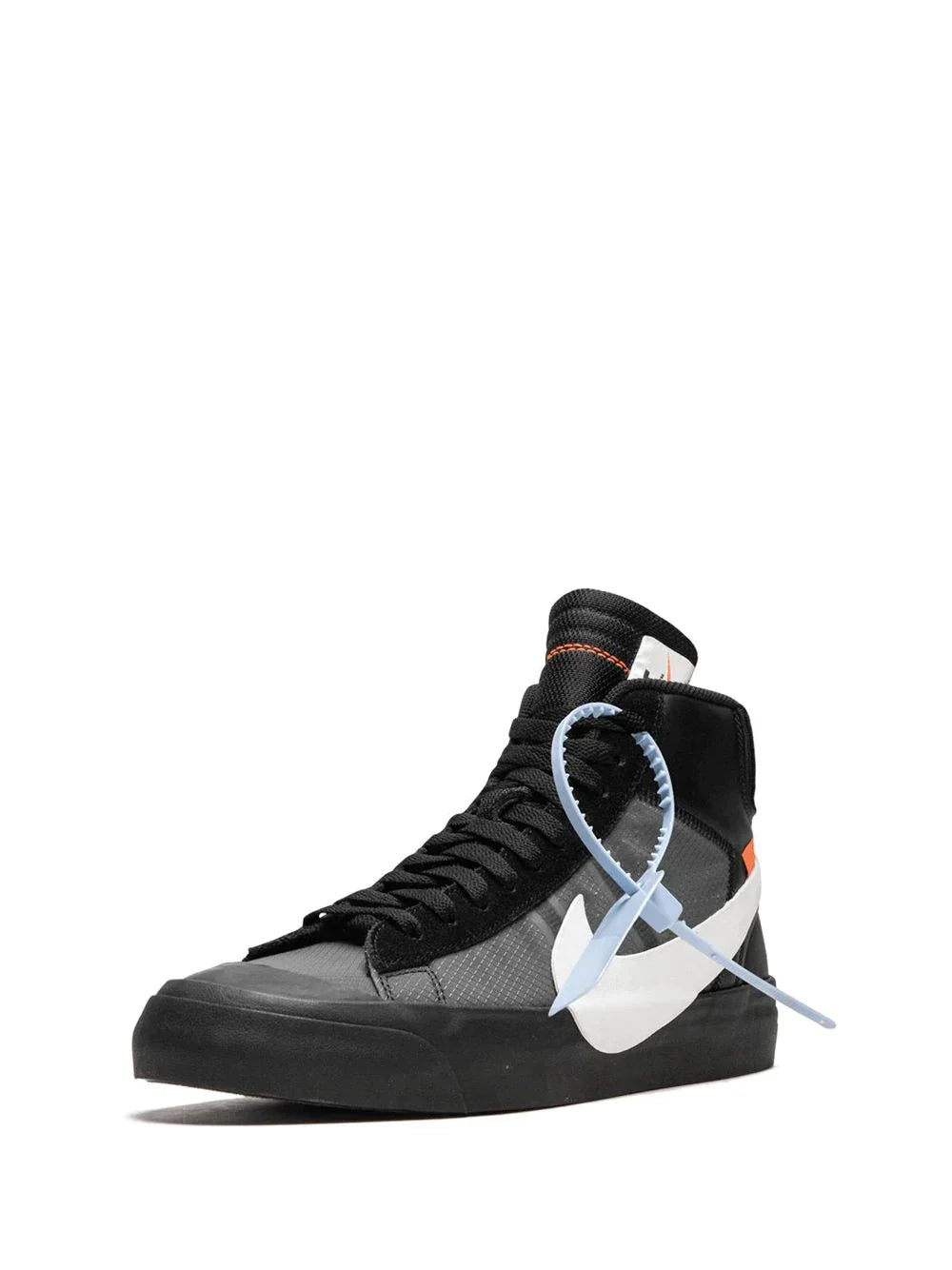 nike blazer mid x off white BLACK