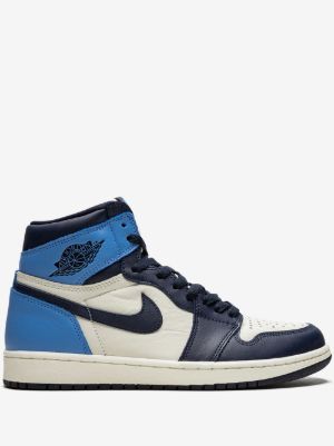 Nikee Air Jordan 1 Retro High Obsidian Blue Semi UA 176