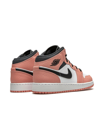 Nike Air Jorden 1 Mid GS Pink Quartz