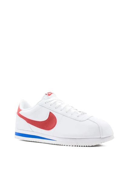 nike cortez white red