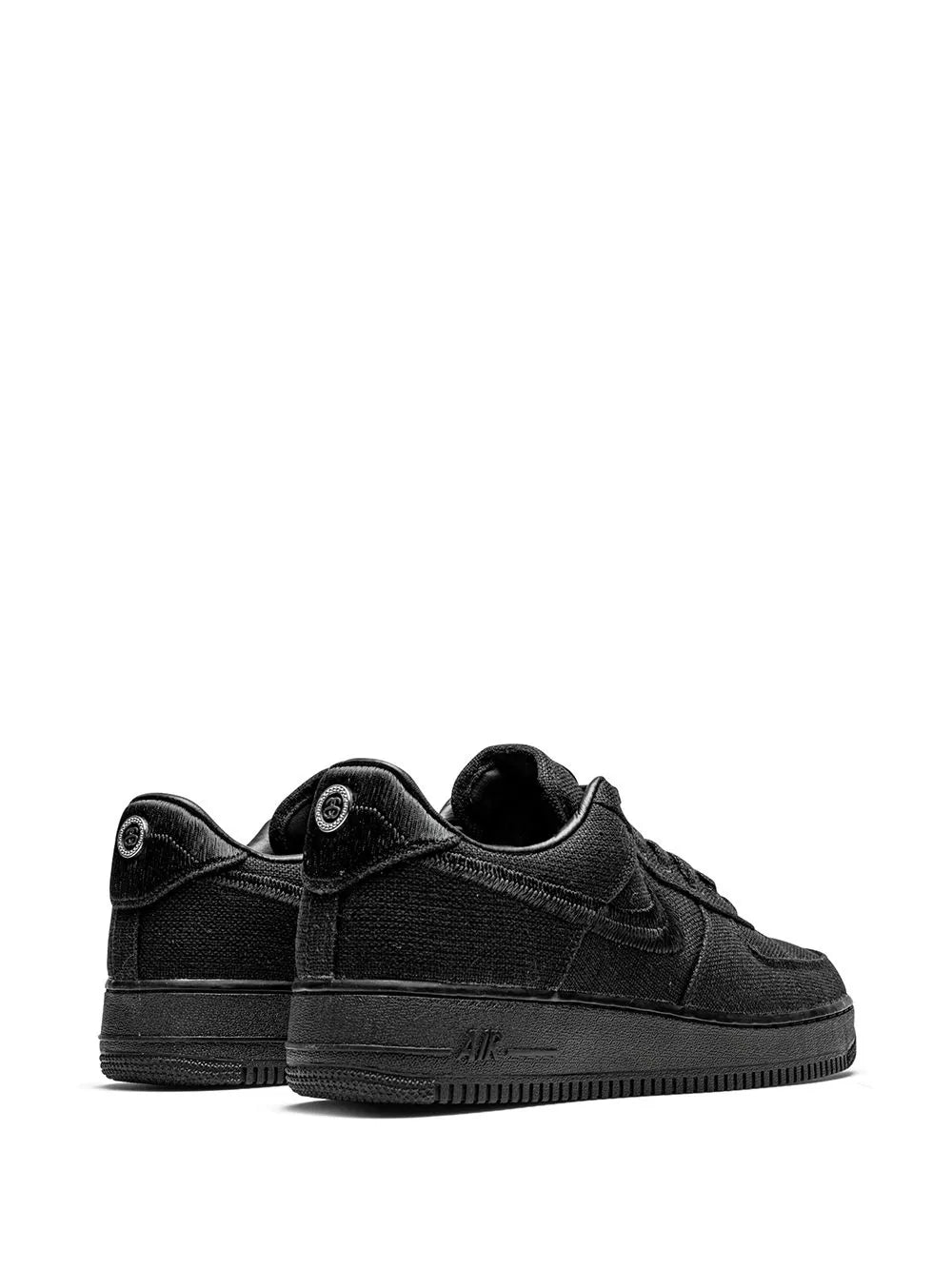 Custom Airforce 1 Black Leather Rope