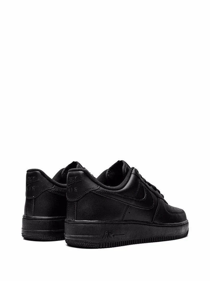 Nikee Airforce 1 Black Leather Quality