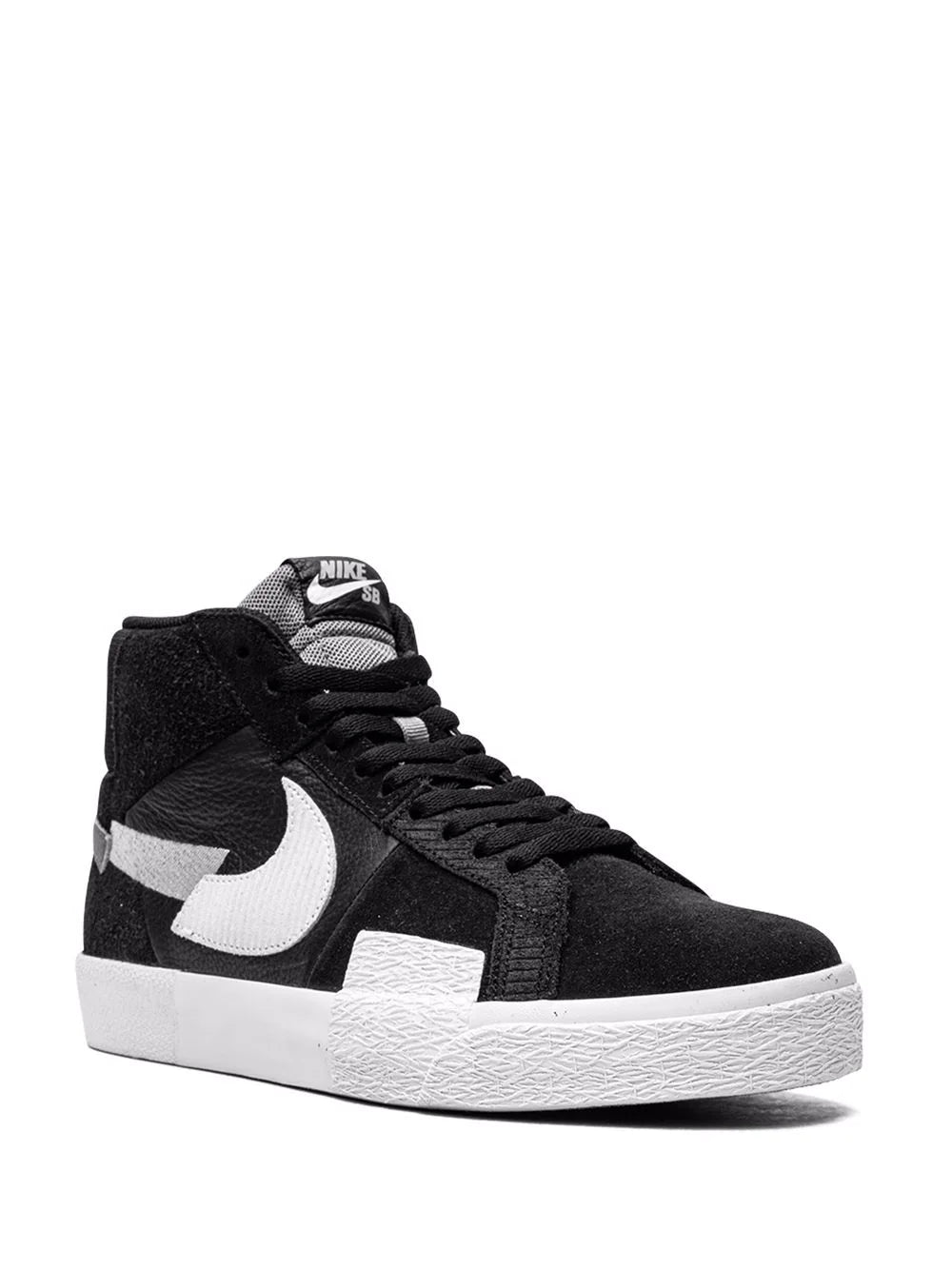 Nike Air Sb Blazer Mid Mosaic Black wolf grey white