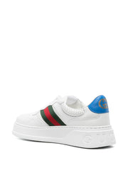 Guccii Chunky GG Web Sneaker White Blue