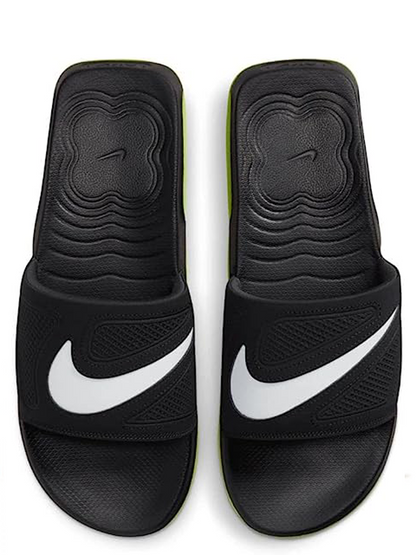 Nike Cirro Slides Black Neon