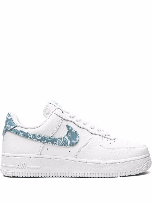 Nike Airforce 1 Low paisley worn blue