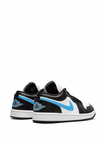 jordan retro 1 low BLACK UNIVERSITY BLUE