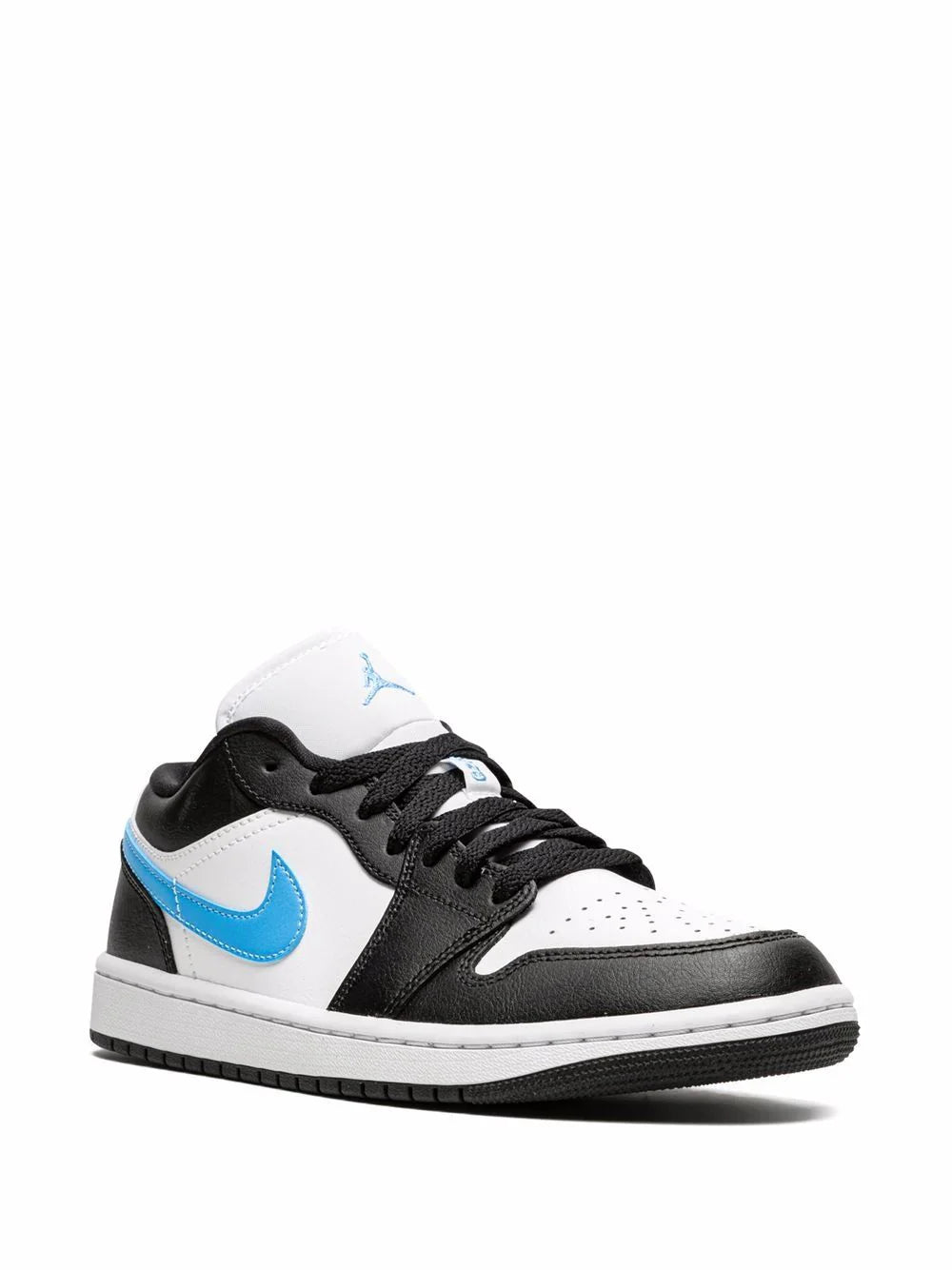 jordan retro 1 low BLACK UNIVERSITY BLUE