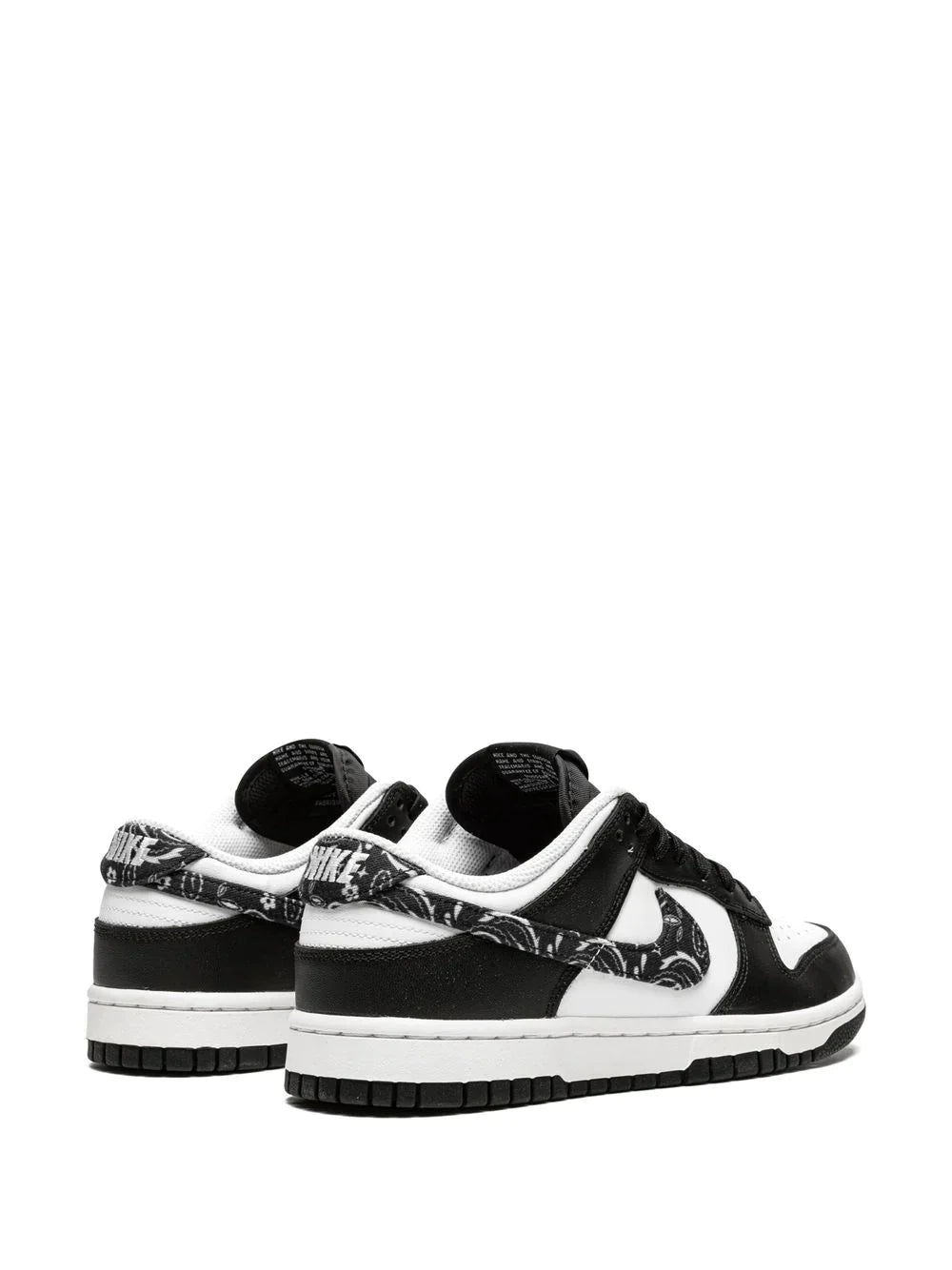 Nike dunk Low paisley black