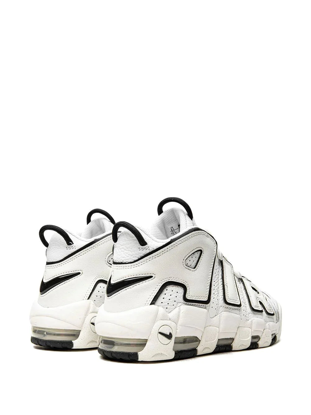 Nike Air more uptempo white on white