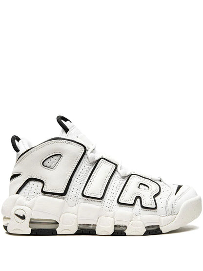 Nike Air more uptempo white on white