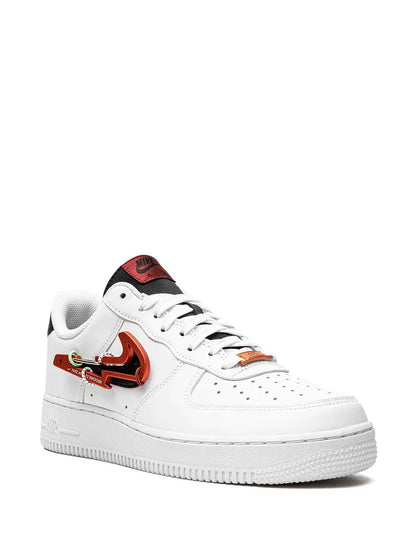 Nike Airforce 1 Low Carabiner Swoosh Red Fix Rate