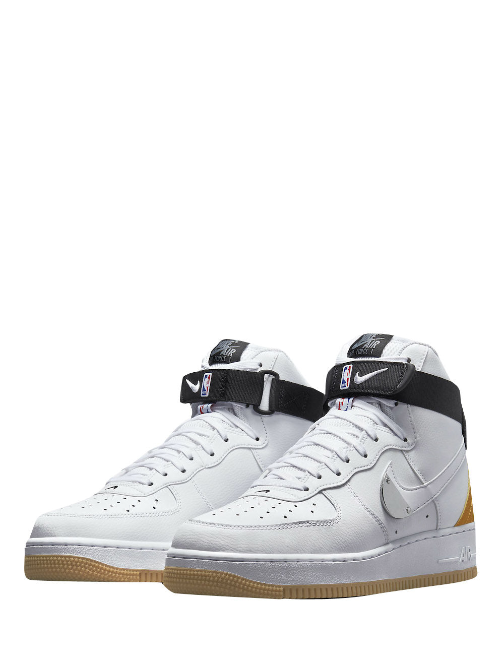 Nike Air Force 1 High NBA Pack White University Gold