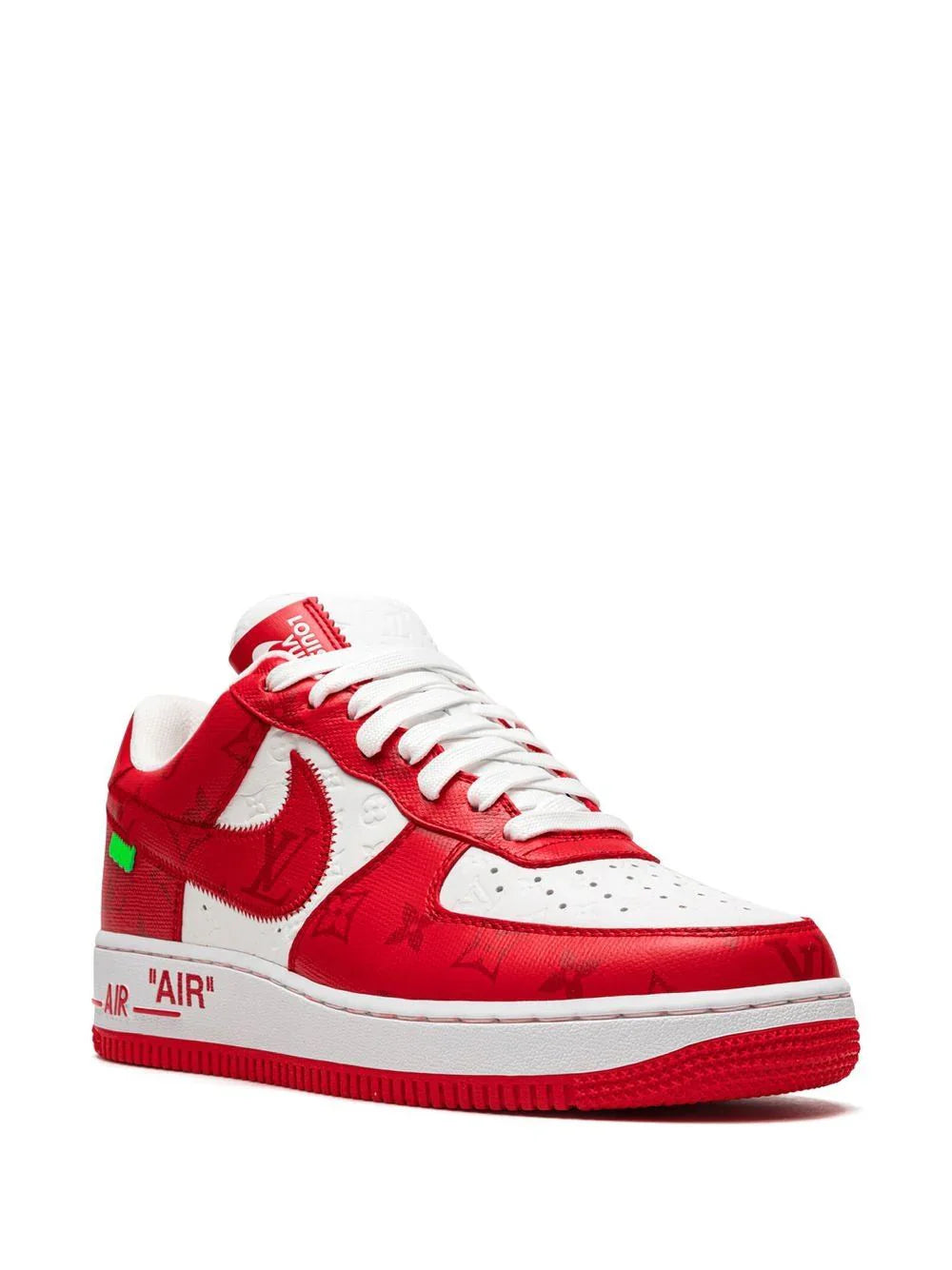 Nike Airforce 1 X LOUIS VUITTON X OFF WHITE RED