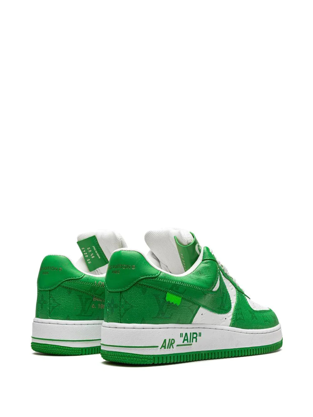 Louis Vuitton x Nike Airforce 1 low WHITE GREEN