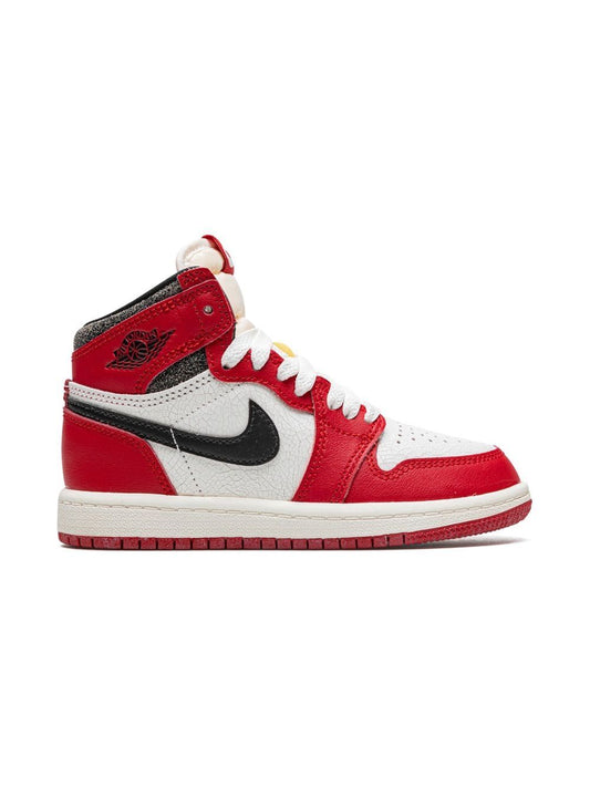 Nikee Air Jordan Retro 1 High Lost And Found With OG Box Yellow Bill OG POWDER SOLE SEMI UA