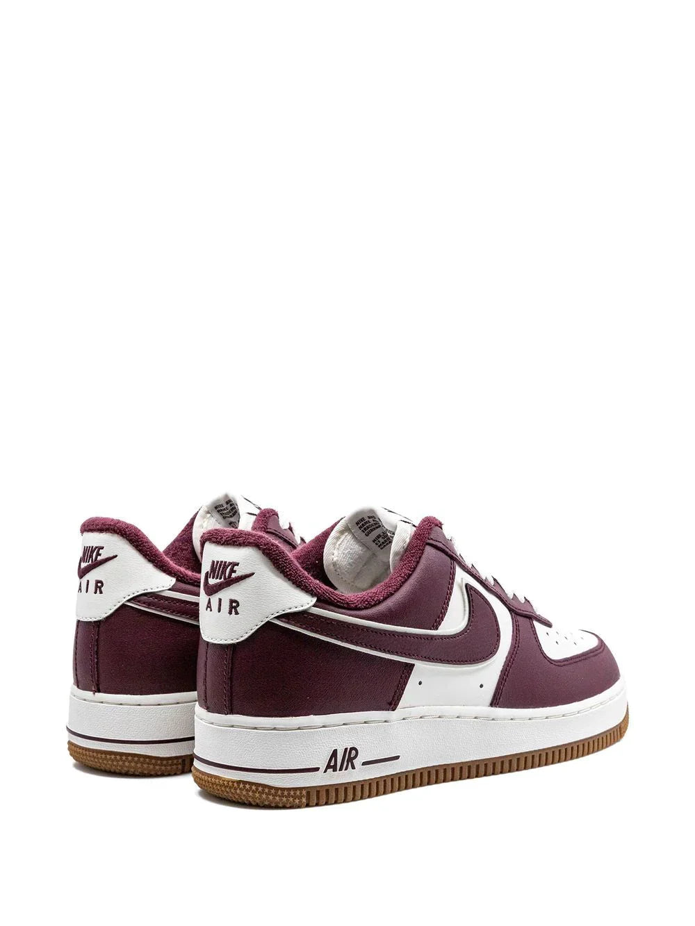 NIKE AIR FORCE 1 COLLAGE PACK NIGHT MAROON