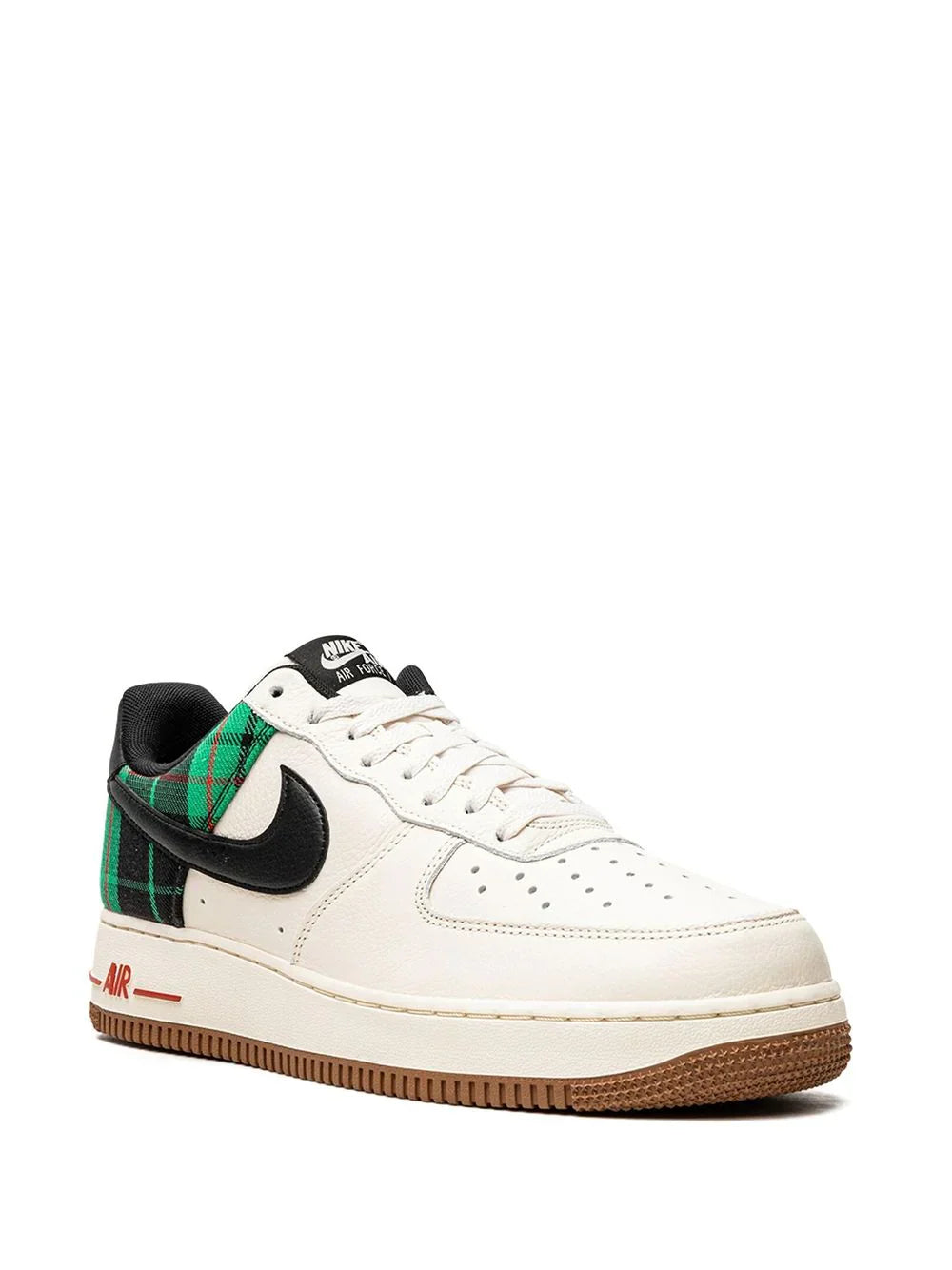 Nike Airforce 1 Low 07 Lx Plaid Pale Ivory Stadium Green